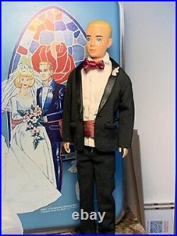 Barbie Trousseau Trunk & Wedding Set With Dolls #947&#787 RARE HTF