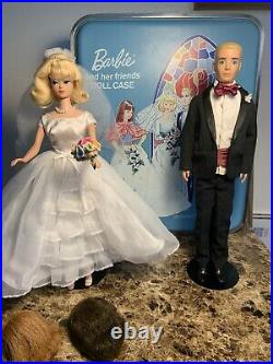 Barbie Trousseau Trunk & Wedding Set With Dolls #947&#787 RARE HTF