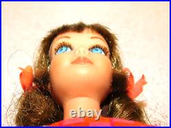 Barbie VINTAGE 1st Issue SAUSAGE CURL TNT SKIPPER Doll withFactory Hair Set