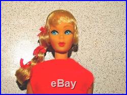 Barbie VINTAGE Blonde 1st Issue SIDE PONYTAIL TALKING BARBIE Doll withJAPAN ARMS