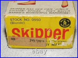 Barbie VINTAGE Blonde Japanese Exclusive DRESSED BOX Red Sensation SKIPPER Doll
