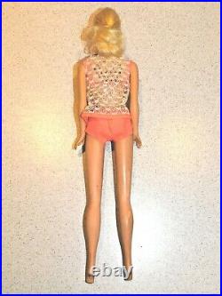Barbie VINTAGE Blonde NAPE CURL TALKING BARBIE Doll
