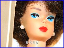 Barbie VINTAGE Brunette COLOR MAGIC FACE BUBBLECUT BARBIE Doll withBox