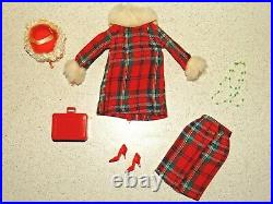 Barbie VINTAGE Complete JAPANESE EXCLUSIVE RED PLAID Outfit