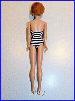 Barbie VINTAGE Redhead 1961 BUBBLECUT BARBIE Doll