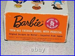 Barbie VINTAGE Redhead PONYTAIL BARBIE Doll withBox