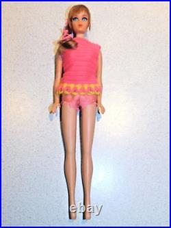 Barbie VINTAGE Redhead SIDE PONYTAIL TALKING BARBIE Doll withVHTF Japan Hands
