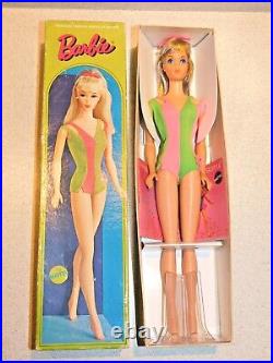Barbie VINTAGE Silver Ash Blonde 2nd Issue STANDARD BARBIE Doll withBOX