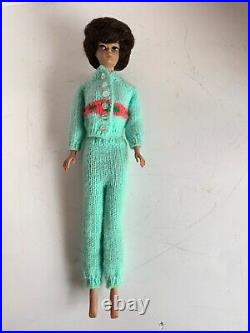 Barbie Vintage 1960s Midge Doll-Brunette Bubble cut Japan