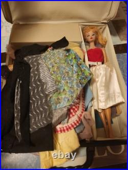 Barbie Vintage 1961 Doll with Case, Clothes, Shoes, and Accessories Barbie Vintage 1961 Doll with Case, Clothes, Shoes, and Accessories