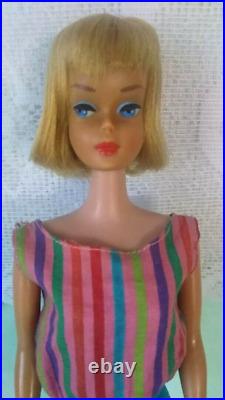 Barbie rare vintage american girl blonde Hair Blue eyes F/S from Japan