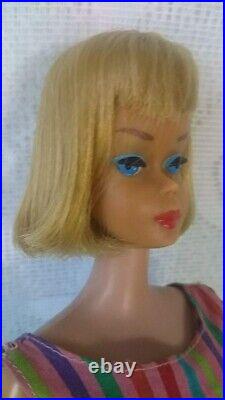 Barbie rare vintage american girl blonde Hair Blue eyes F/S from Japan