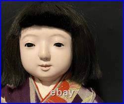 Beautiful Antique Japanese Ichimatsu Doll Taisho to Early Showa Era