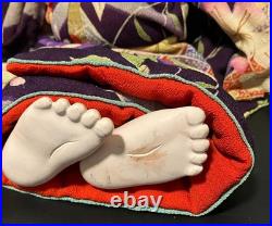 Beautiful Antique Japanese Ichimatsu Doll Taisho to Early Showa Era