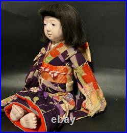 Beautiful Antique Japanese Ichimatsu Doll Taisho to Early Showa Era