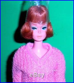 Beautiful Vintage 1965 Titian Redhead American Girl Barbie 1070 Japan Mint