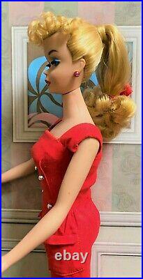 Beautiful Vintage #4 Blonde Ponytail One Owner Doll NM and HEARTWHISPER BEAUTY