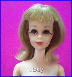 Beautiful Vintage Mod 1966 Blonde Bendable Leg Francie Barbie 1130 Japan