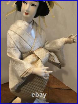 Beautiful Vintage NISHI Doll Geisha Standing 18 SNOW QUEEN Figurine Japan