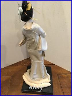 Beautiful Vintage NISHI Doll Geisha Standing 18 SNOW QUEEN Figurine Japan