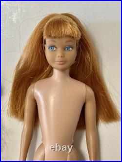 Big Vintage 1960's Mattel Barbie Lot Skipper Chris Dolls Clothes & Accessories