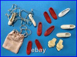Big Vintage 1960's Mattel Barbie Lot Skipper Chris Dolls Clothes & Accessories