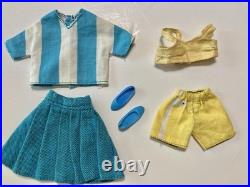 Big Vintage 1960's Mattel Barbie Lot Skipper Chris Dolls Clothes & Accessories