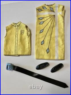 Big Vintage 1960's Mattel Barbie Lot Skipper Chris Dolls Clothes & Accessories