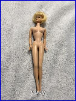 Blonde American Girl Bendable Legs Original Vintage Barbie Doll 1958
