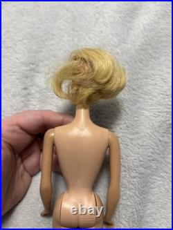 Blonde American Girl Bendable Legs Original Vintage Barbie Doll 1958