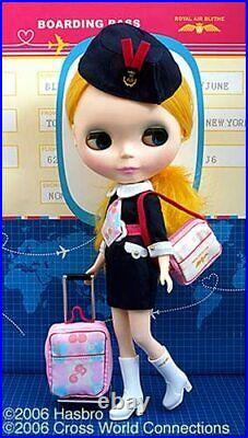 Blythe Feel The Sky Fashion Doll Flight Attendant E-Revolution Hasbro Japan Gift