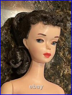 Brown Eyeliner #3 Ponytail Barbie Vintage Doll