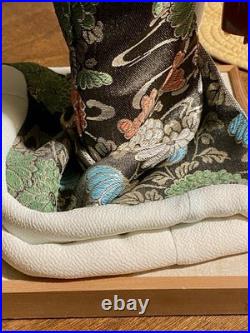 Collectible Vintage 16 Japanese Geisha Doll With All Accessories And Glass Case