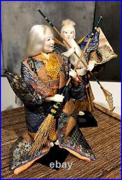 Collectible vintage japanese dolls