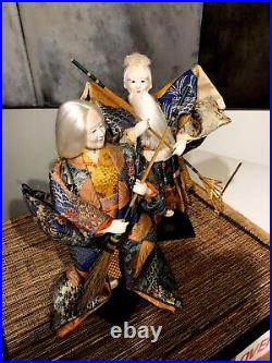 Collectible vintage japanese dolls