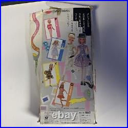 Color palette Jenny Green Japanese Doll made in japan Rough Box Rare