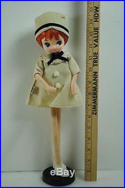Dakin Dream Doll Big Eyes All Original Rare Made In Japan Original Tag Vintage