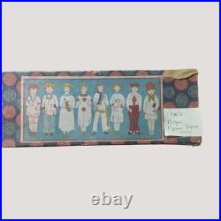 Dolls Figurines Japanese Penny Bisque Original Box 1930 Vintage Hand painted