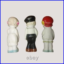 Dolls Figurines Japanese Penny Bisque Original Box 1930 Vintage Hand painted
