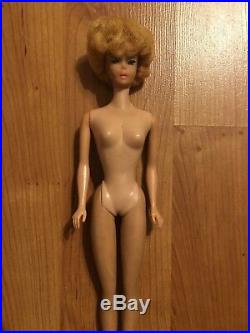 ESTATE Vintage original 1961 # 850 Bubble Cut Barbie Doll Blonde Hair