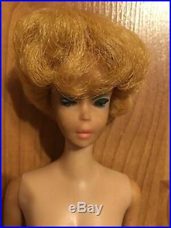 ESTATE Vintage original 1961 # 850 Bubble Cut Barbie Doll Blonde Hair