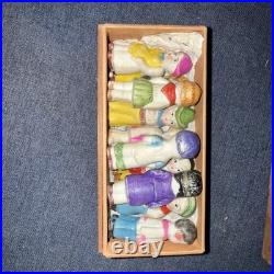 Early 1900's Bisque Dolls Set of 10 Made In Japan NOT IN orginal Box 2 1/2