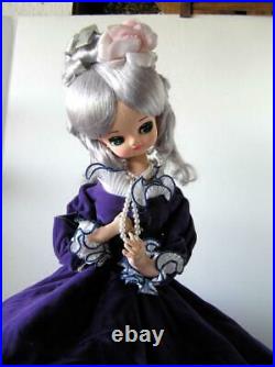 Elegant 1960s Bradley Doll Big Eyed Pose Doll Marie Antoinette 22 Made in Japan