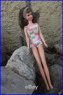 FRANCIE cousine Barbie poupée vintage AMERICAN GIRL jambes pliantes1965 JAPAN