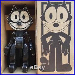 Felix the Cat Anime Manga Wood Figure statue doll Vintage Super RARE Japan m1
