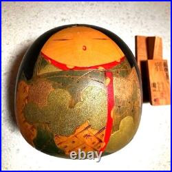 Gasho Kokeshi Artist Made Kokeshi Doll Handcrafted Vintage Item