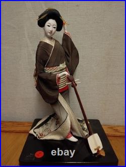 Geisha Japanese Doll Vintage Kimono Ningyo Hakata Maiko Girl Traditional