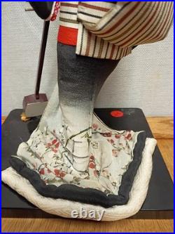 Geisha Japanese Doll Vintage Kimono Ningyo Hakata Maiko Girl Traditional