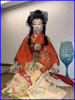 Geisha doll Rare! Antique Vintage Geisha Japanese doll in Kimono