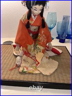 Geisha doll Rare! Antique Vintage Geisha Japanese doll in Kimono